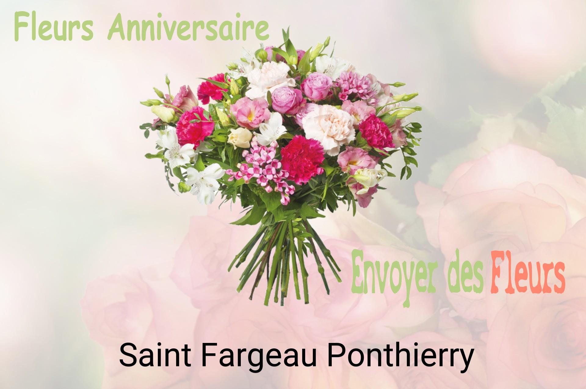 Bouquet de fleurs d’anniversaire livré à Saint-Fargeau-Ponthierry
