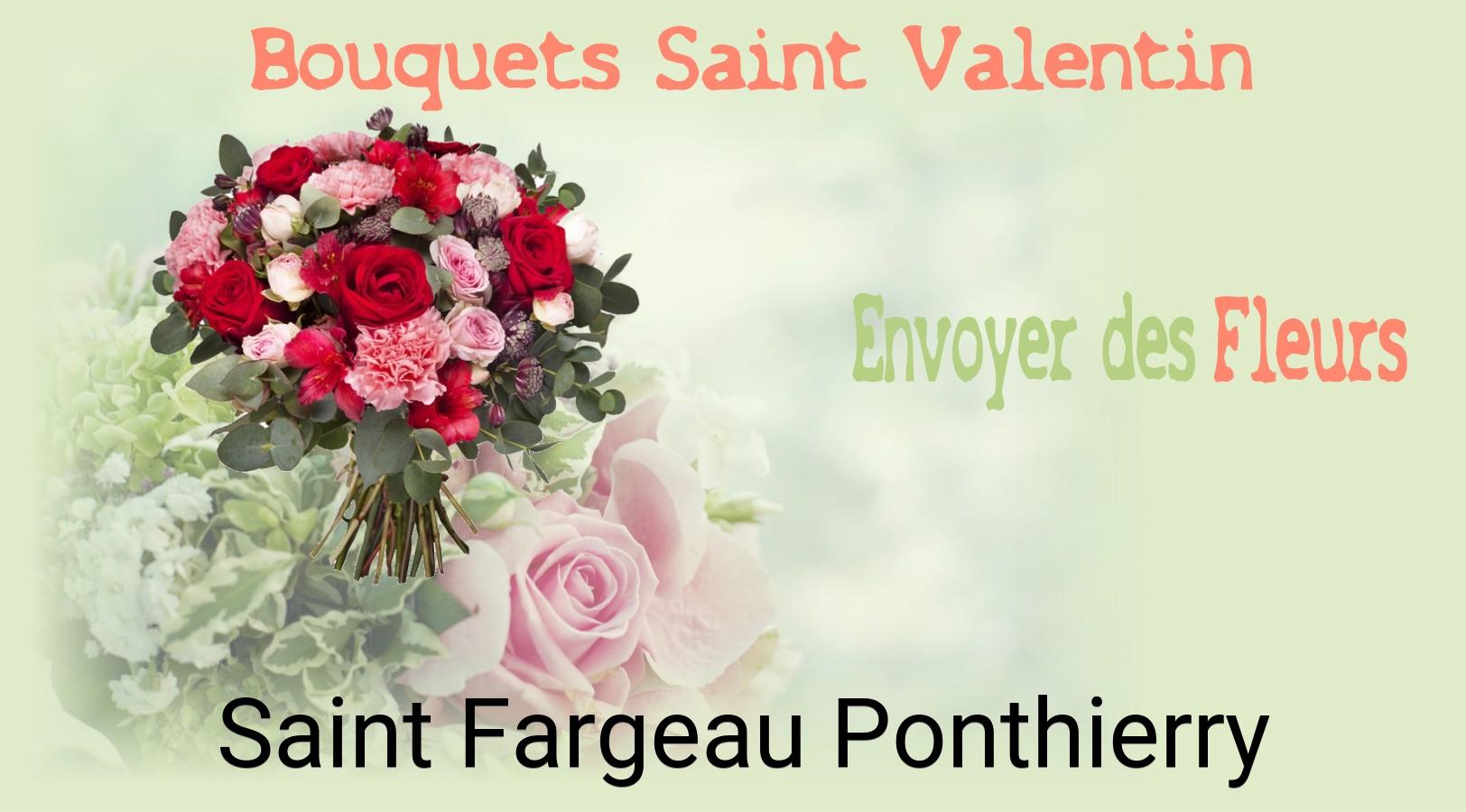Roses de Saint-Valentin livrées à Saint-Fargeau-Ponthierry
